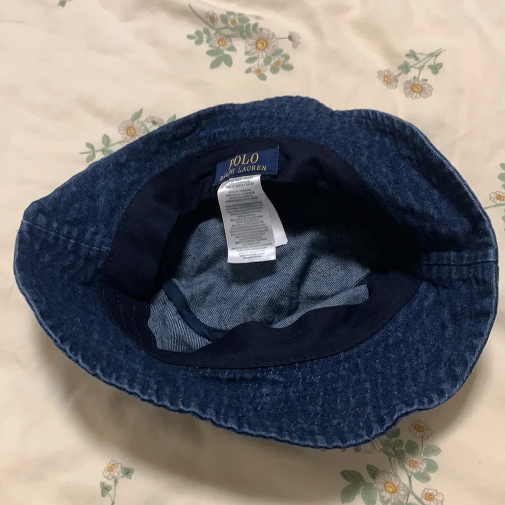 Polo Ralph Lauren Blue Bucket Hat - Picture 3 of 3